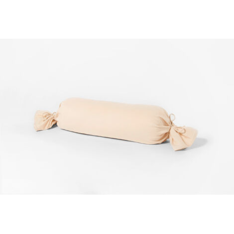 Vario Kissenbezug Jersey für Nackenrolle, ecru, 15 x 40 cm Dekokissen