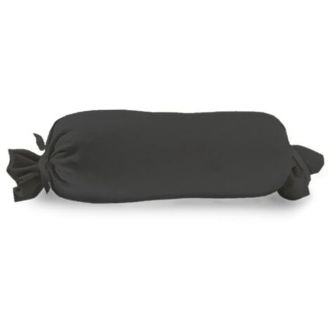 Vario Kissenbezug Jersey für Nackenrolle, schwarz, 15 x 40 cm Dekokissen