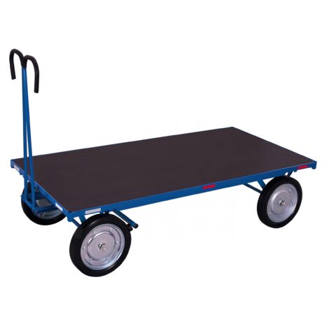 VARIOfit Handpritschenwagen ohne Bordwand Vollgummibereifung 2.000 x 1.000 mm Traglast 1.000 kg
