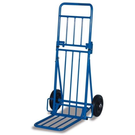 VARIOfit Paketroller 100kg Tragkraft 2-fach klappbar thermoplastische Gummibereifung