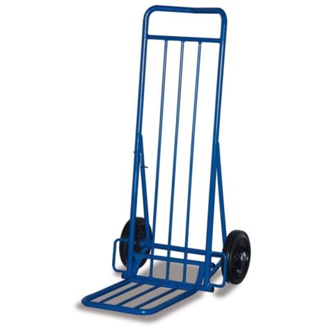 VARIOfit Paketroller 150kg Tragkraft, Schaufel klappbar Luftbereifung