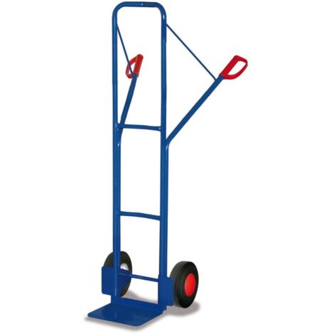VARIOfit Stahlrohrkarren 250kg Tragkraft 1600mm Höhe Vollgummibereifung