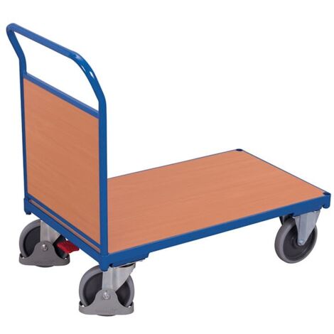 VARIOfit Stirnwandwagen mit Holzwand 1030x600mm