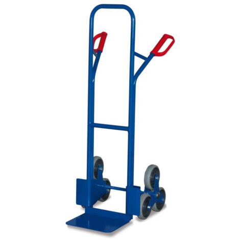 VARIOfit Treppenkarre 200kg Tragkraft mit 2 dreiarmigen Radsternen Maße 620x625x1310mm