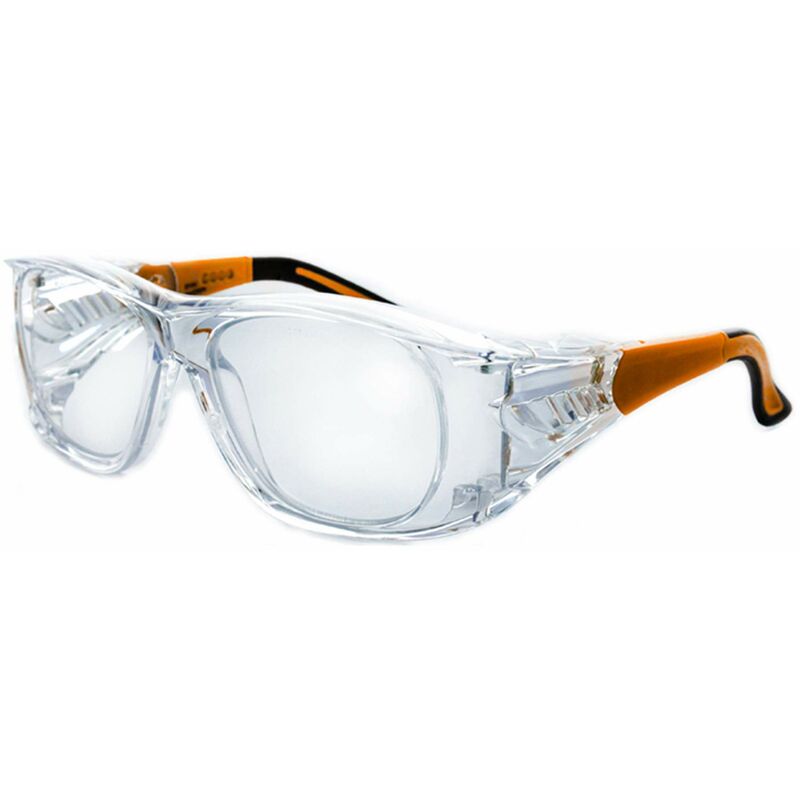 Image of VHP10 VH10 Pro 200 - Occhiali di protezione alla vista, trasparente/arancione, 2.00 - Varionet Safety