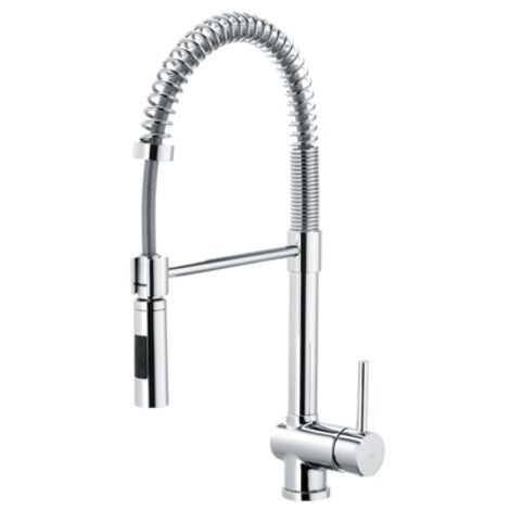 Varios lavabo con muelle y ducha extraíble Stick - Cromo