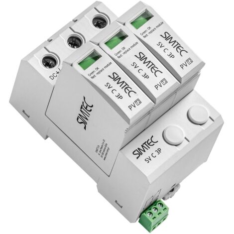 Varistor-Überspannungsableiter für Photovoltaikanlagen SV C 3P SIMTEC