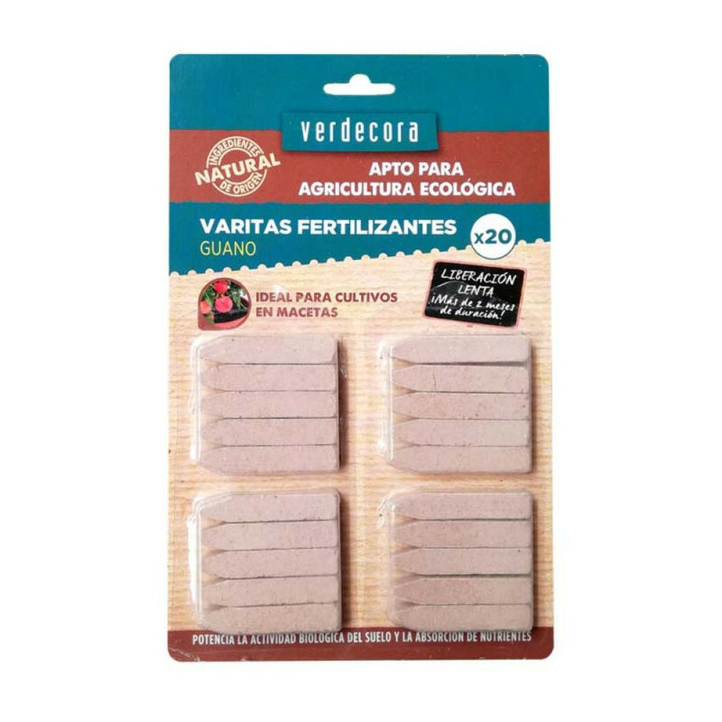 

VARITAS FERTILIZANTES DE GUANO 20UDS - Verdecora