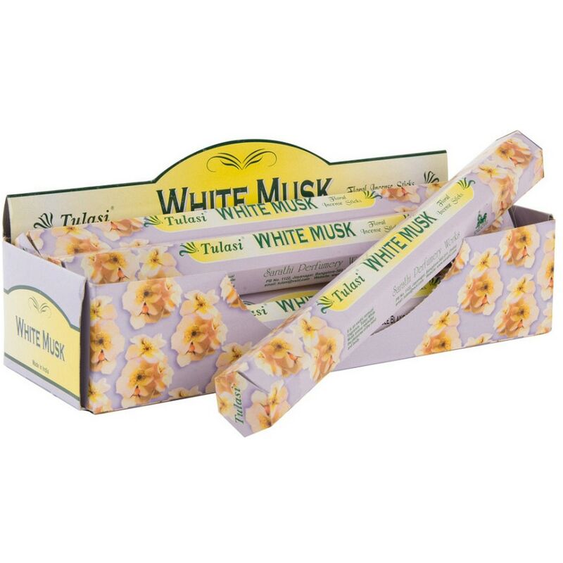 

Varitas Perfumadas DKD Home Decor Blanco Almizcle (20 pcs)