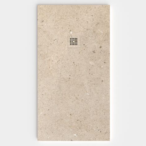 VAROBATH - Receveur de douche 3D 100x100 - Modèle MISCO effet terrazzo