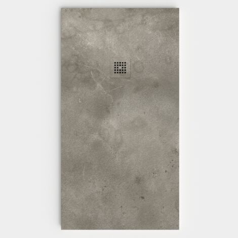 VAROBATH - Receveur de douche 3D 100x100 - Modèle WILLOW effet marbre