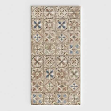 VAROBATH - Receveur de douche 3D Plaster 100x100 - Modèle Morelica effet hydraulique