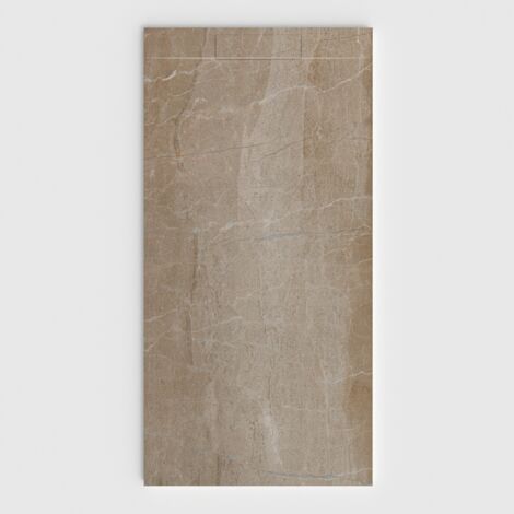 VAROBATH - Receveur de douche 3D Plaster 100x100 - Modèle Vimper effet ciment