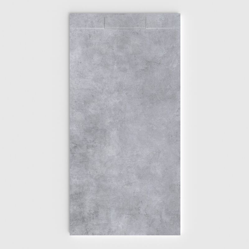 Receveur de douche 3D Plaster 100x140 - Modèle Cemaro effet ciment - Varobath