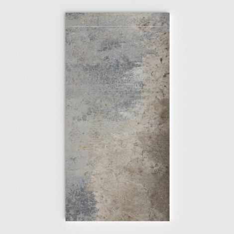 VAROBATH - Receveur de douche 3D Plaster 80x100 - Modèle Cemlux effet ciment
