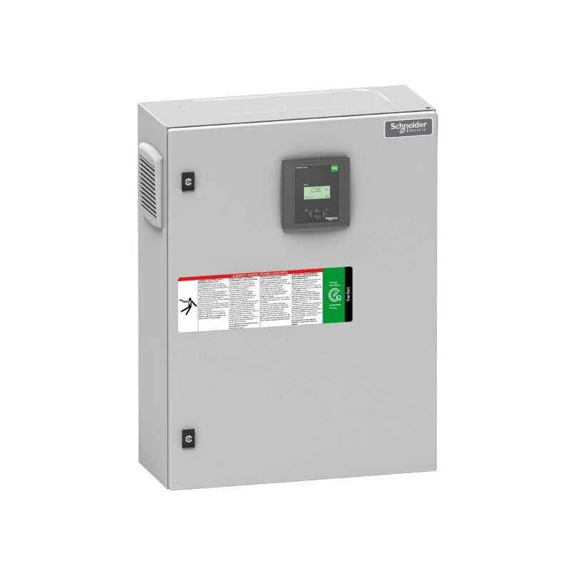 Schneider - Batterie de condensateur automatique + disjoncteur + transfo aux 60kvar 400Vca 50Hz 800x600x250mm Varset Easy