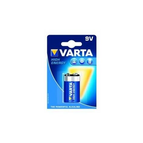 VARTA - 1 pile 9V 6LR61 - 4922