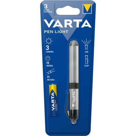Varta 1187381 Torcia Mini - Led Pen Light, Alt. 117mm x 14mm