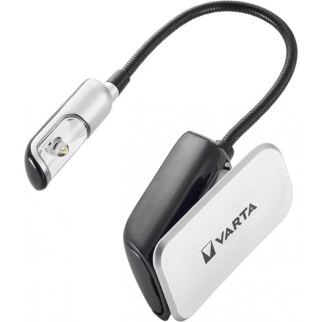 Varta 16618101421 - Lampe-torche à cliper - Noir - Argent - Plastique - LED - 1 lampe(s) - 9 lm (16618101421)