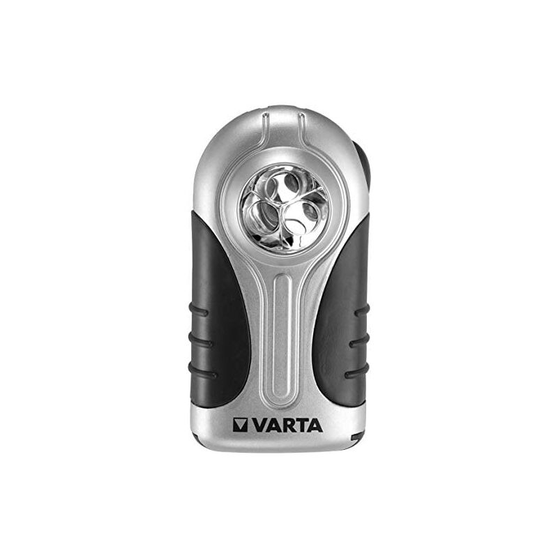 Image of Varta - Torcia a led Silver Light Torcia elettrica in abs plastica e gomma tpr, 3AAAA, 16647 m