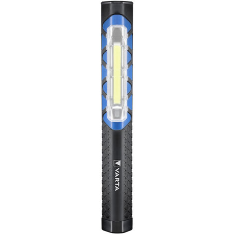 Varta 17647101421 Work Flex Pocket Light Penlight batteriebetrieben LED 230 mm Grau, Blau