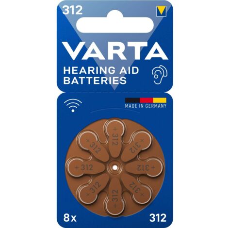 Varta 4043752393712 pile domestique Batterie à usage unique 312 Zinc-Air