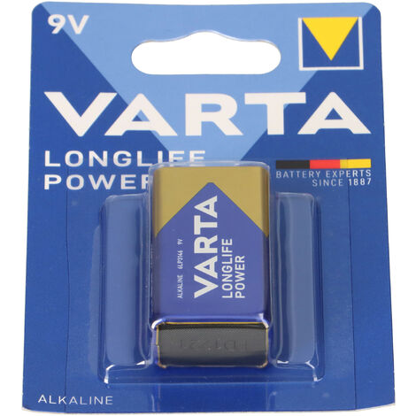 Varta 4922 Longlife Power 9V-Block 10er Blister Packung