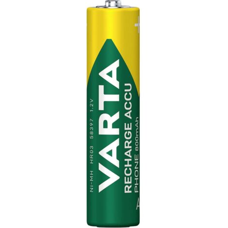 Varta 58398101501 Batteria ricaricabile Ministilo (AAA) NiMH 800 mAh 1.2 V 1 pz.