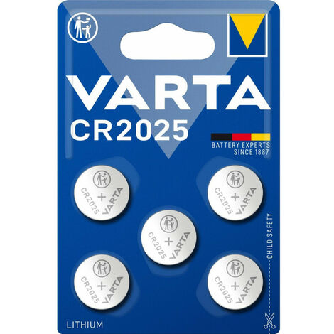 Varta 6025101415 - Batterie à usage unique - CR2025 - Lithium - 3 V - 5 pièce(s) - 157 mAh (06025 101 415)