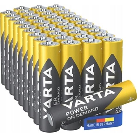 Varta AAA (LR3) Alkalibatterie 40 Stück.