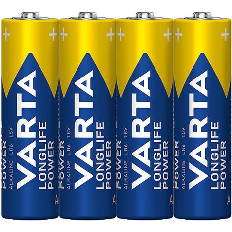 VARTA CONSUMER BATT.GMBHCO.KGAA Varta Alkali High Energy AA 4x Fol