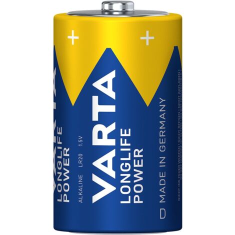 Varta Alkaline, 1.5 V Batería de un solo uso D Alcalino