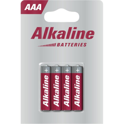 VARTA Alkaline Batteries AAA 4er Blister 1st price