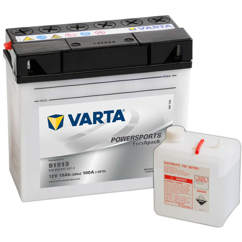 

Batería 51913 12V 19Ah - Varta