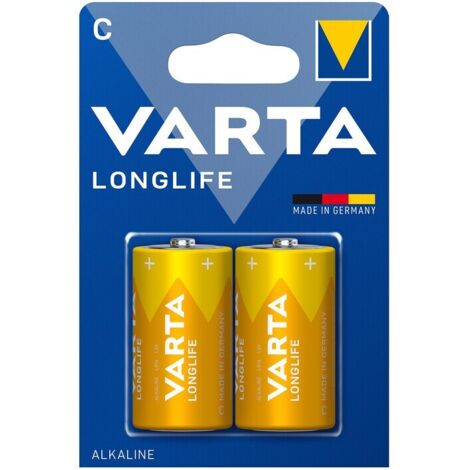 VARTA BATT LONGLIFE ALCALINA 1/2 TORCIA BL 2 PZ 