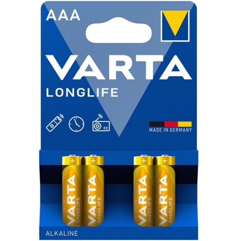 VARTA BATT LONGLIFE ALCALINA MINISTILO BL 4 PZ 