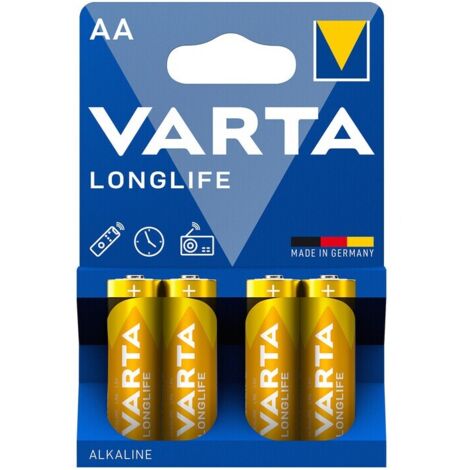VARTA BATT LONGLIFE ALCALINA STILO BL 4 PZ 