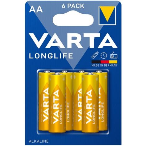 VARTA BATT LONGLIFE ALCALINA STILO BL 6 PZ
