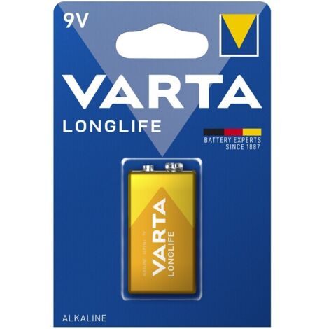 VARTA BATT LONGLIFE ALCALINA TRANSISTOR 9V BL 1 PZ