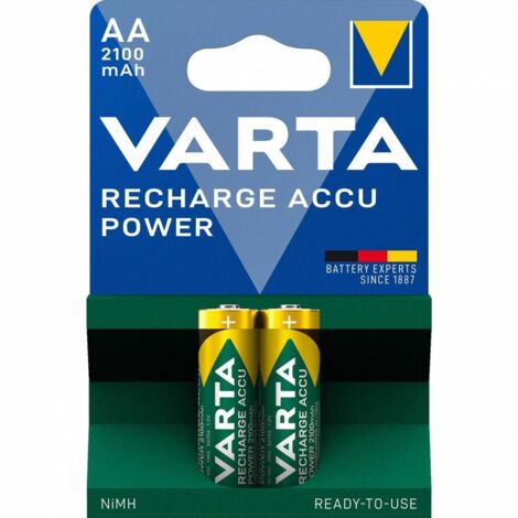 Varta batt ricaricabile stilo 2100mah blister 2 pezzi