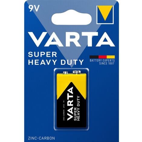 VARTA BATT SUPERLIFE ZINCO 9V BL 1 PZ 10 BL