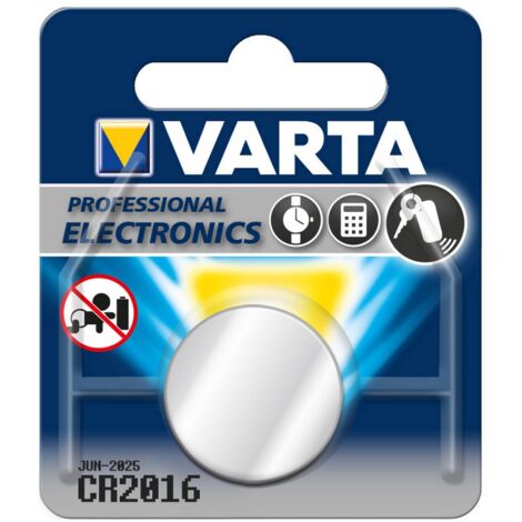 Varta batteria a bottone cr2016 litio blister 1 pezzi