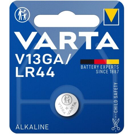 VARTA BATTERIA A BOTTONE V13GA ALCALINA BL 1 LR44