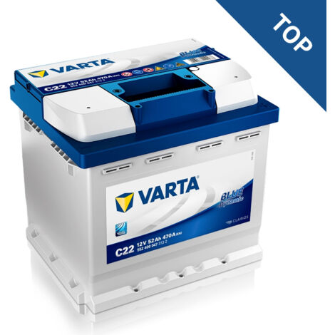 VARTA BATTERIA BLU C22 (52AH) S