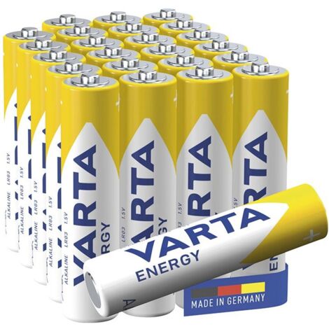 VARTA Batterie Energy Micro AAA 24er Cube Alkaline