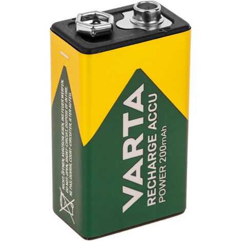 VARTA Pile rechargeable 9V 200mAh + Porte Clé VARTA OFFERT - Its à prix pas  cher