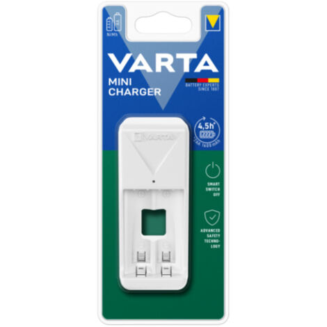 Varta Caricabatterie Mini Charger Bianco