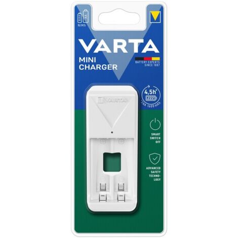 VARTA CARICABATTERIE MINI CHARGER VUOTO