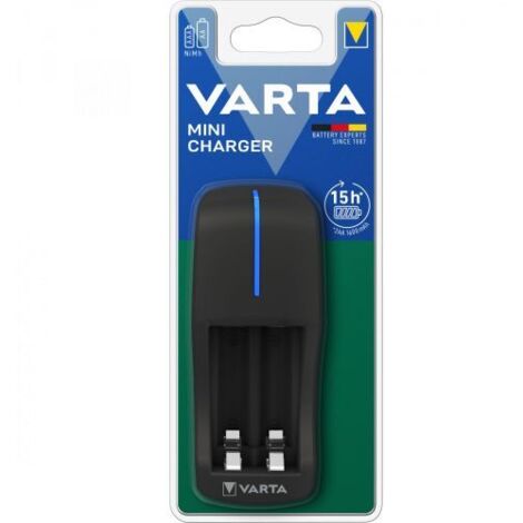 Varta caricabatterie mini charger vuoto per pile AA e AAA pile non incluse