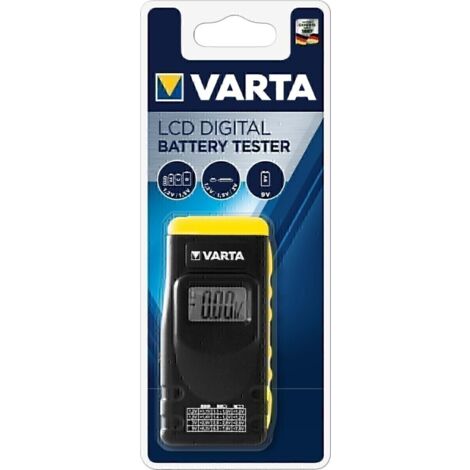 VARTA CONS.VARTA Varta Batterietester LCD Digital Battery Tester B1 Messbereich (Batterietester) 1,2 V, 1,5 V, 3 V, 9